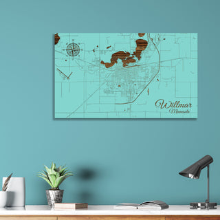 Willmar, Minnesota Street Map