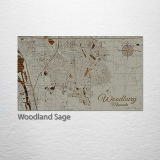 Woodbury, Minnesota Street Map