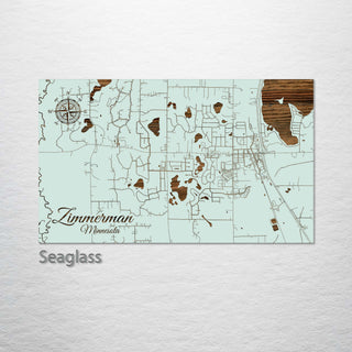 Zimmerman, Minnesota Street Map