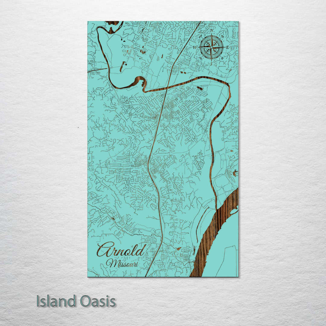 Arnold, Missouri Street Map