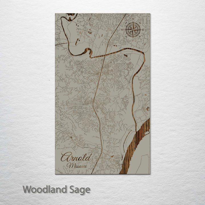 Arnold, Missouri Street Map