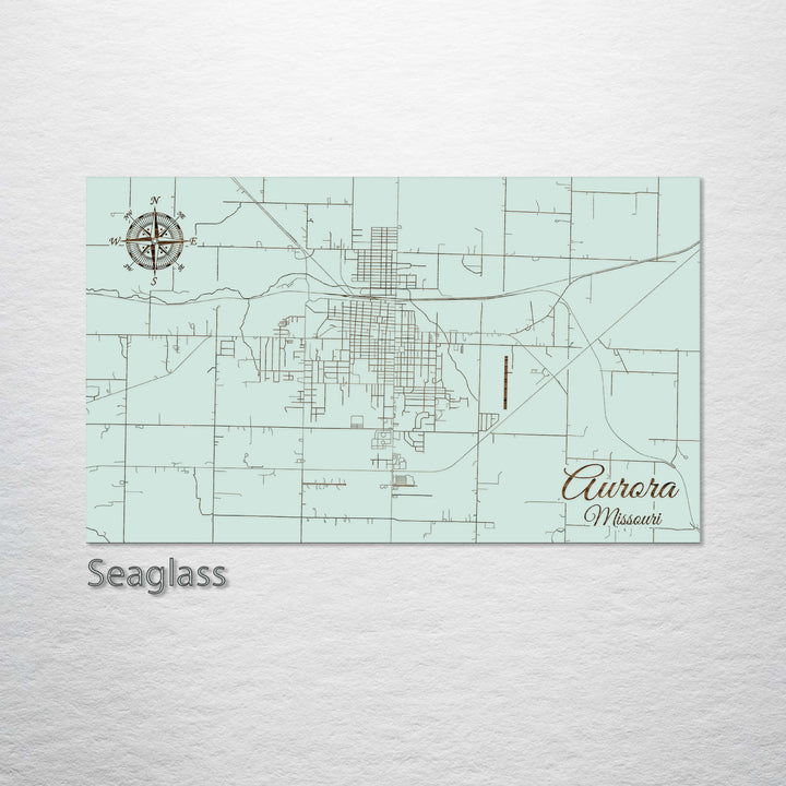 Aurora, Missouri Street Map