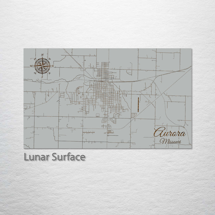 Aurora, Missouri Street Map