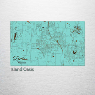 Belton, Missouri Street Map
