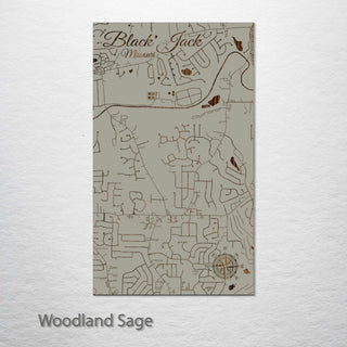 Black Jack, Missouri Street Map