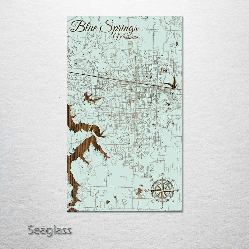 Blue Springs, Missouri Street Map
