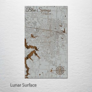Blue Springs, Missouri Street Map