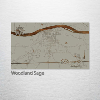 Boonville, Missouri Street Map