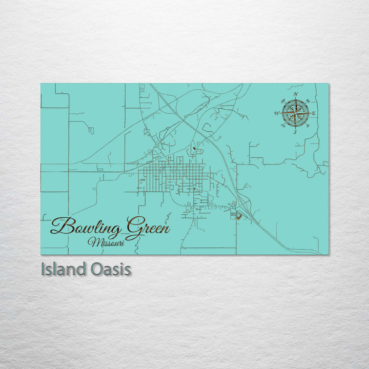 Bowling Green, Missouri Street Map