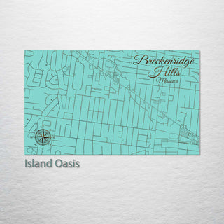 Breckenridge Hills, Missouri Street Map