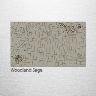 Breckenridge Hills, Missouri Street Map