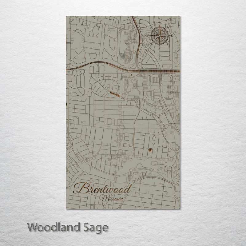 Brentwood, Missouri Street Map