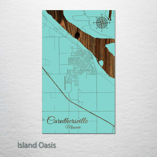 Caruthersville, Missouri Street Map