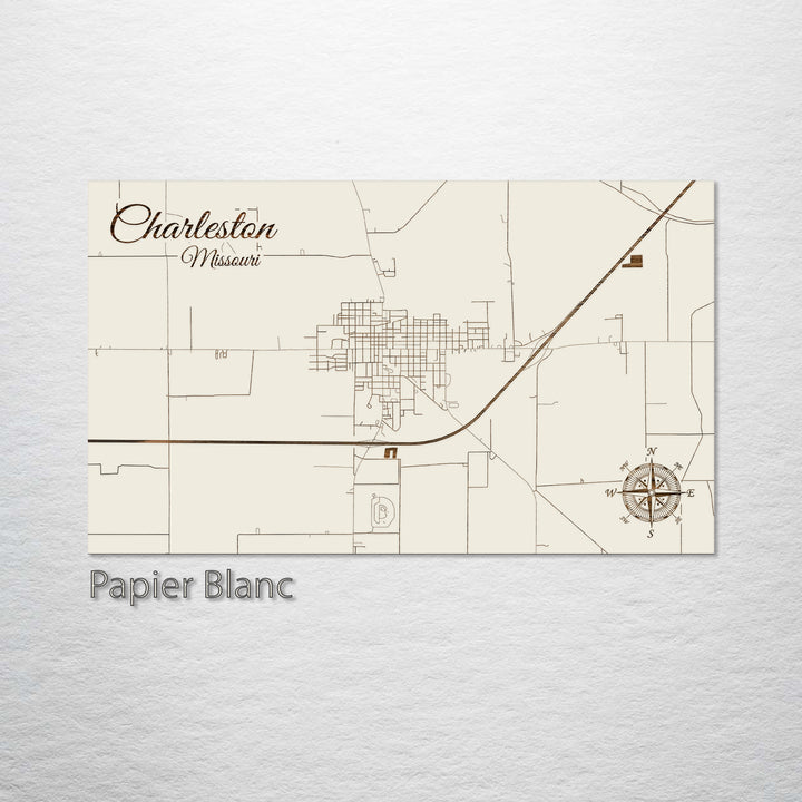 Charleston, Missouri Street Map