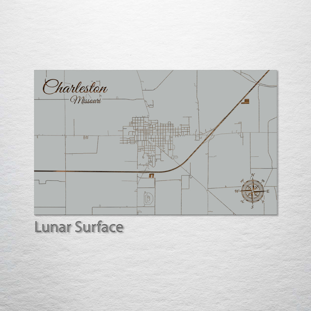 Charleston, Missouri Street Map