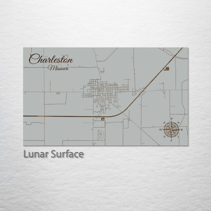 Charleston, Missouri Street Map