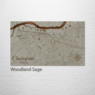 Chesterfield, Missouri Street Map