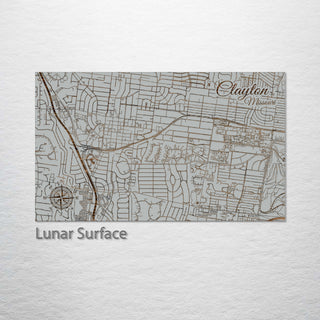 Clayton, Missouri Street Map