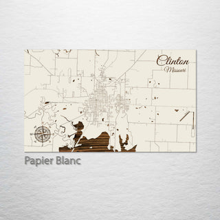 Clinton, Missouri Street Map