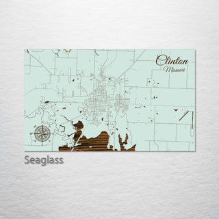 Clinton, Missouri Street Map