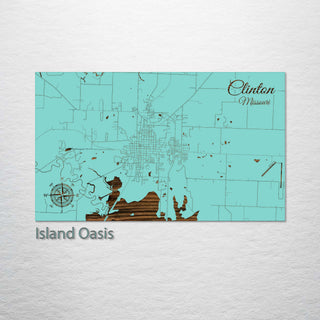 Clinton, Missouri Street Map