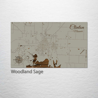 Clinton, Missouri Street Map