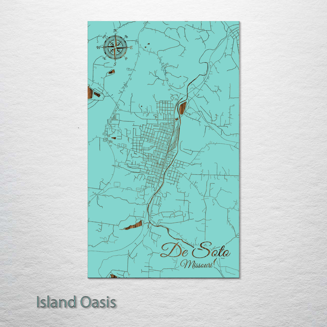 De Soto, Missouri Street Map