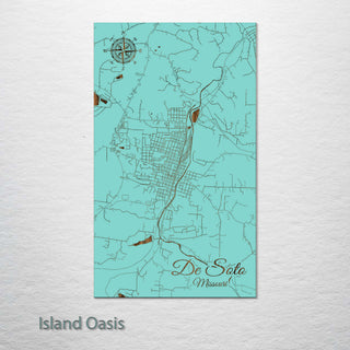 De Soto, Missouri Street Map