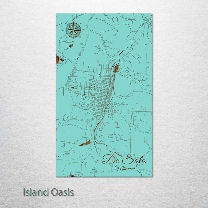 De Soto, Missouri Street Map