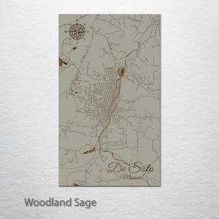 De Soto, Missouri Street Map
