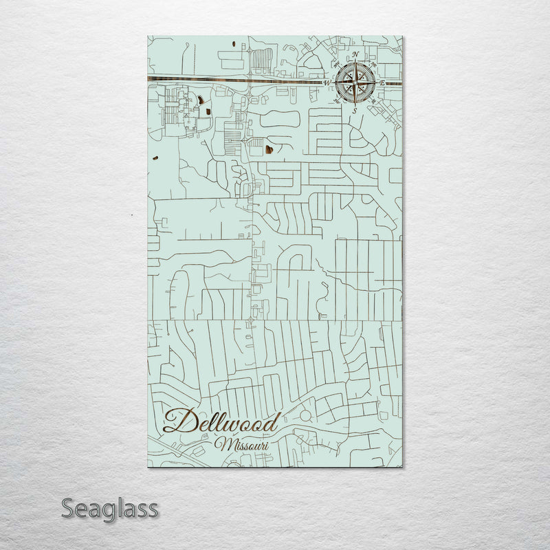 Dellwood, Missouri Street Map