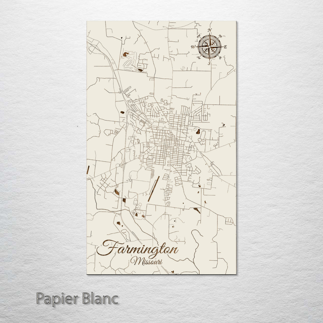 Farmington, Missouri Street Map