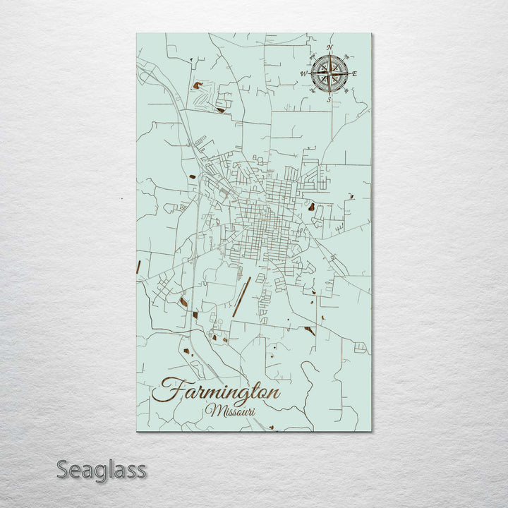 Farmington, Missouri Street Map