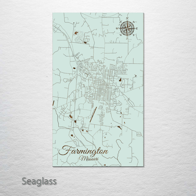 Farmington, Missouri Street Map