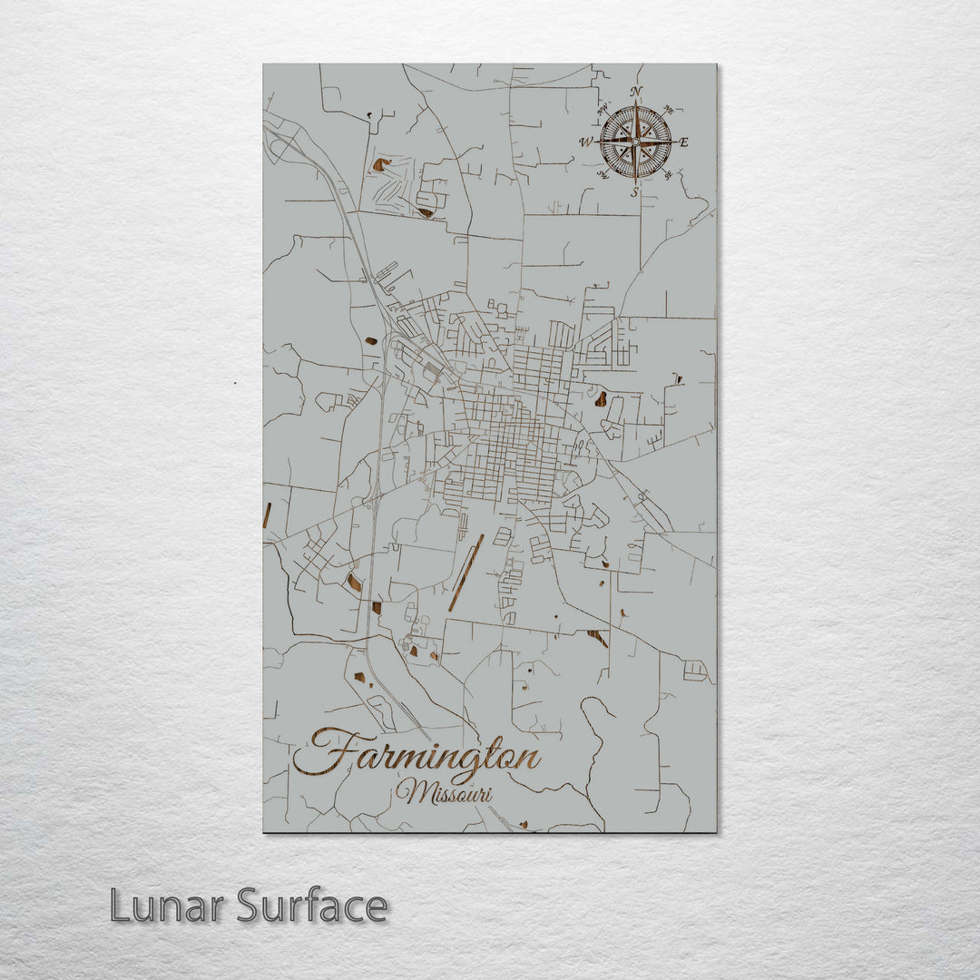 Farmington, Missouri Street Map