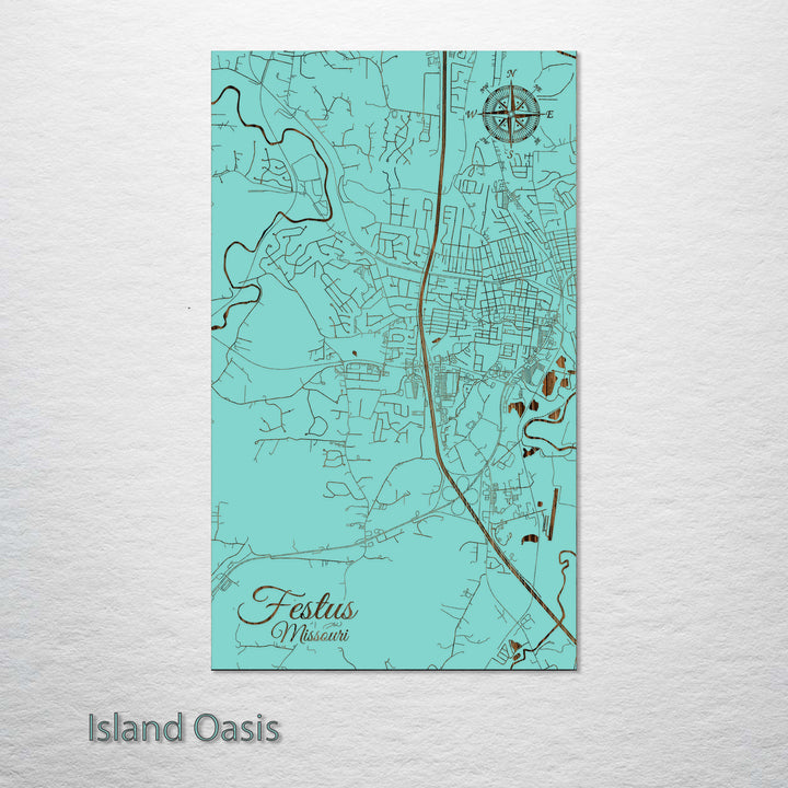 Festus, Missouri Street Map