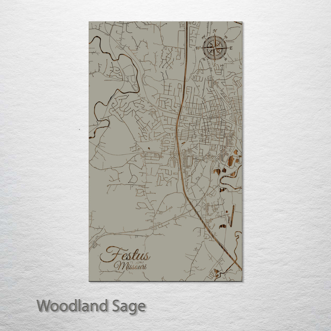 Festus, Missouri Street Map