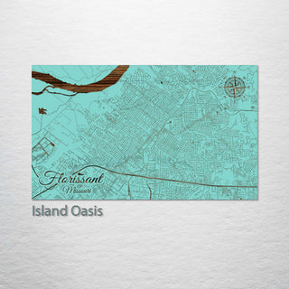 Florissant, Missouri Street Map