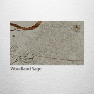 Florissant, Missouri Street Map