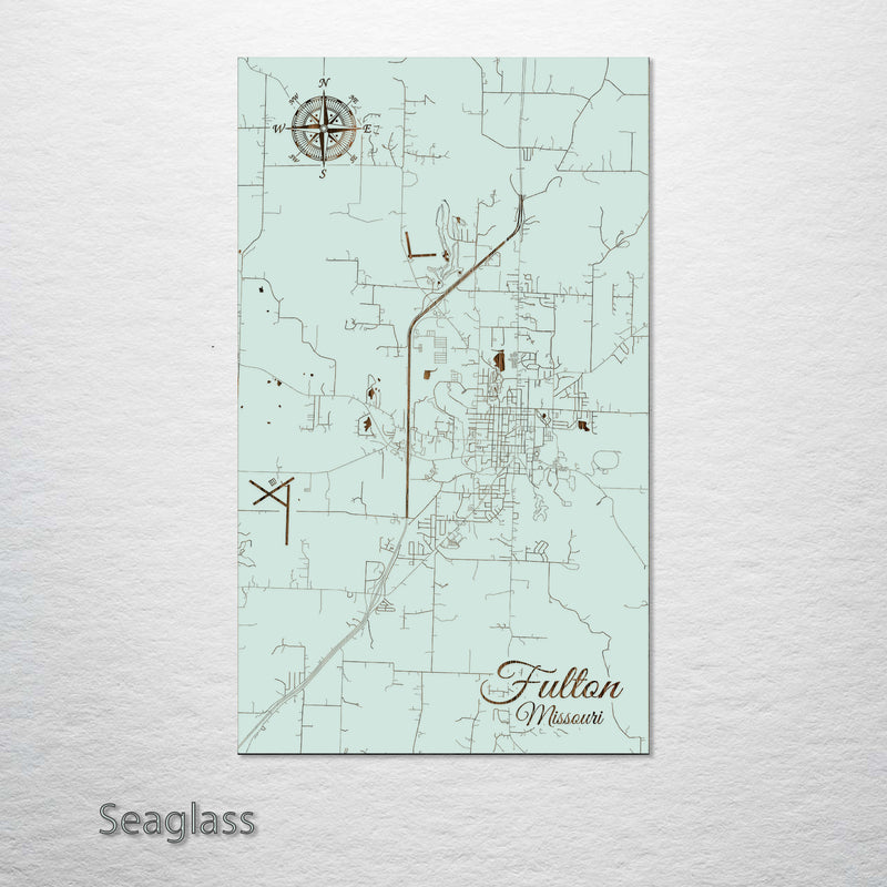 Fulton, Missouri Street Map