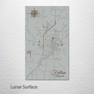 Fulton, Missouri Street Map