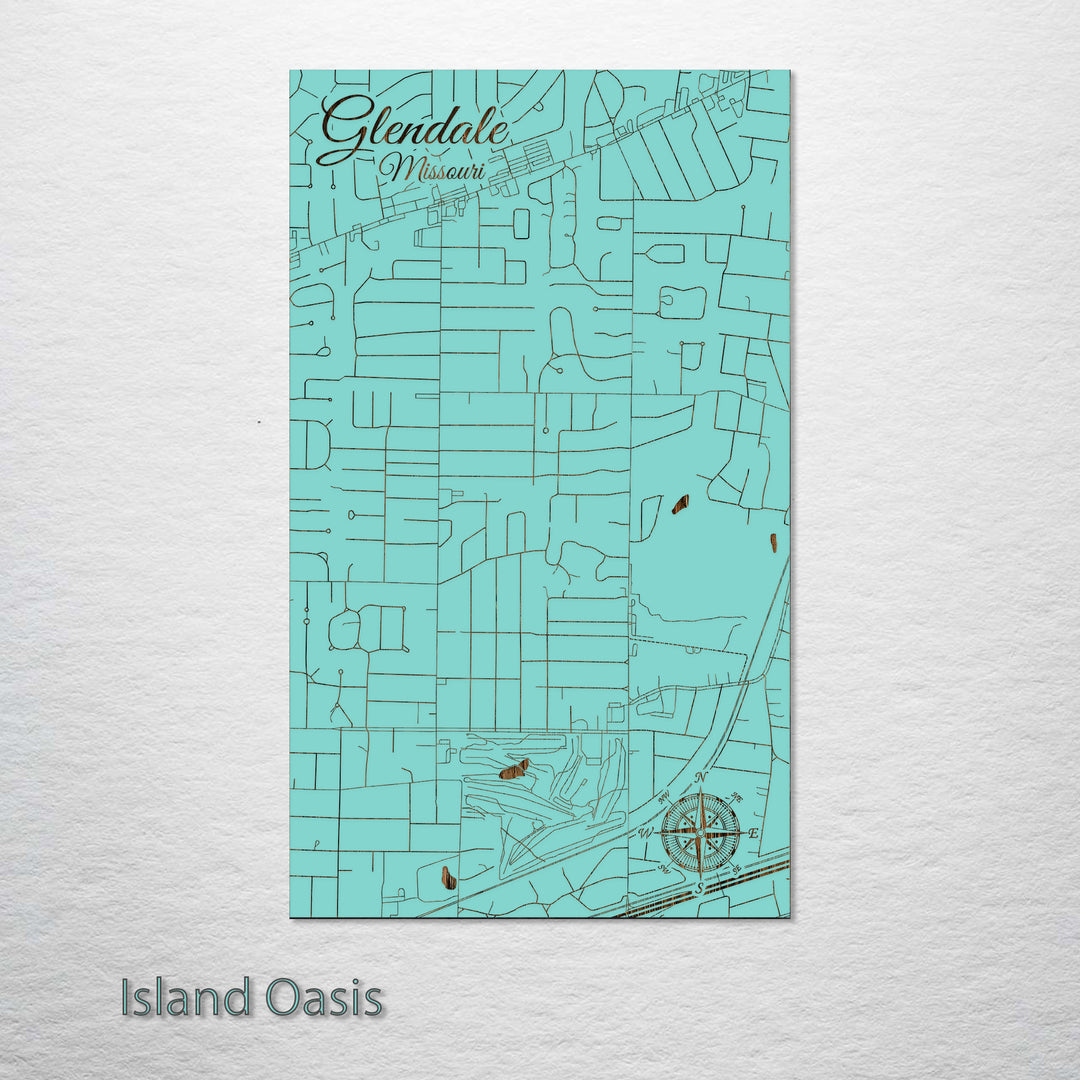 Glendale, Missouri Street Map