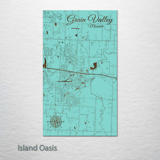 Grain Valley, Missouri Street Map