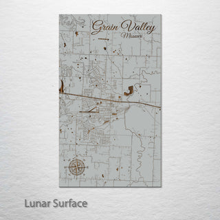 Grain Valley, Missouri Street Map
