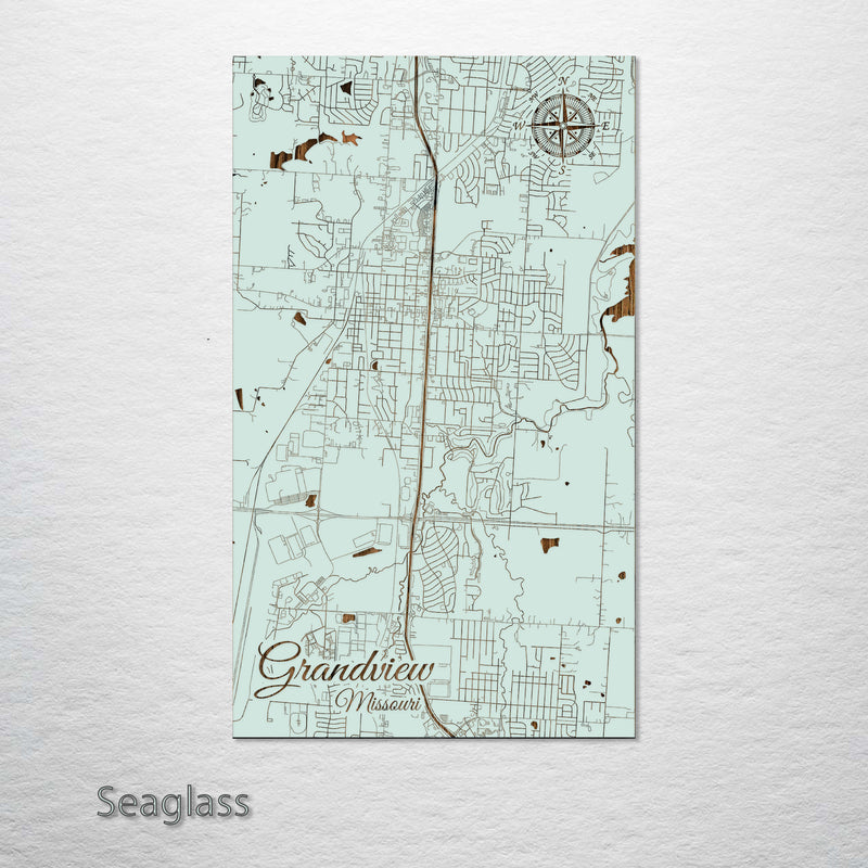Grandview, Missouri Street Map