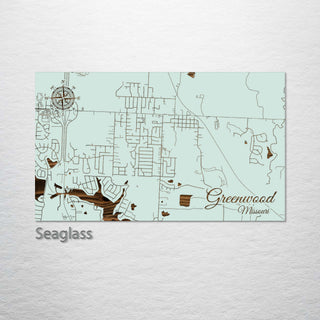 Greenwood, Missouri Street Map