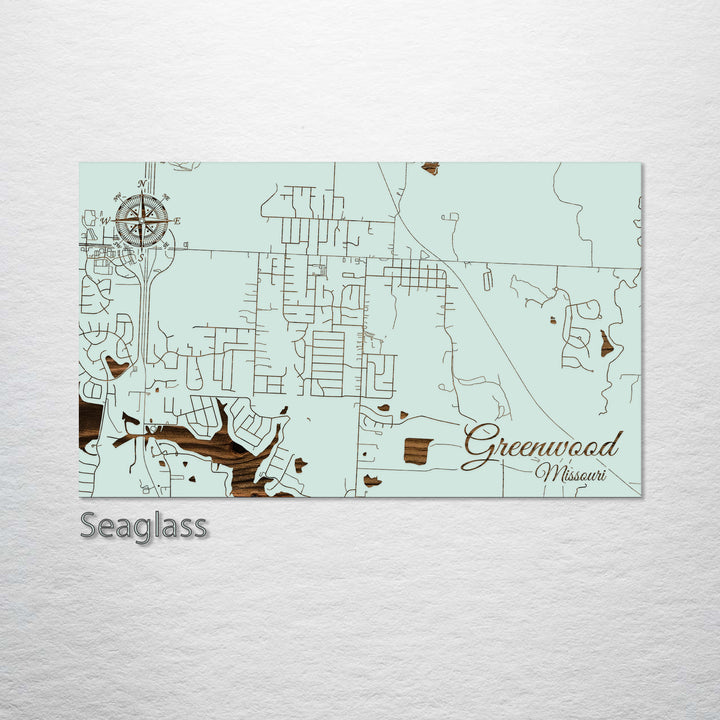 Greenwood, Missouri Street Map