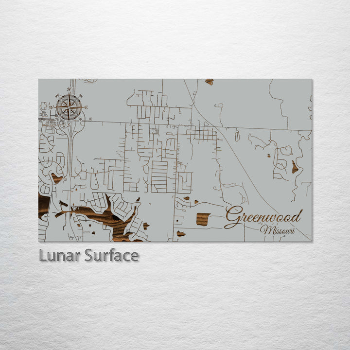 Greenwood, Missouri Street Map