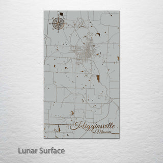 Higginsville, Missouri Street Map