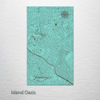Jennings, Missouri Street Map